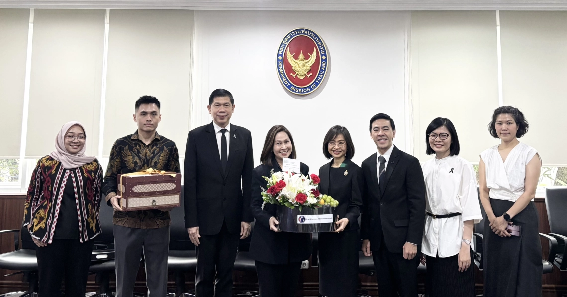 Courtesy call to H.E. Ms. Prinat Apirat, Ambassador and Permanent Representative of Thailand to ASEAN